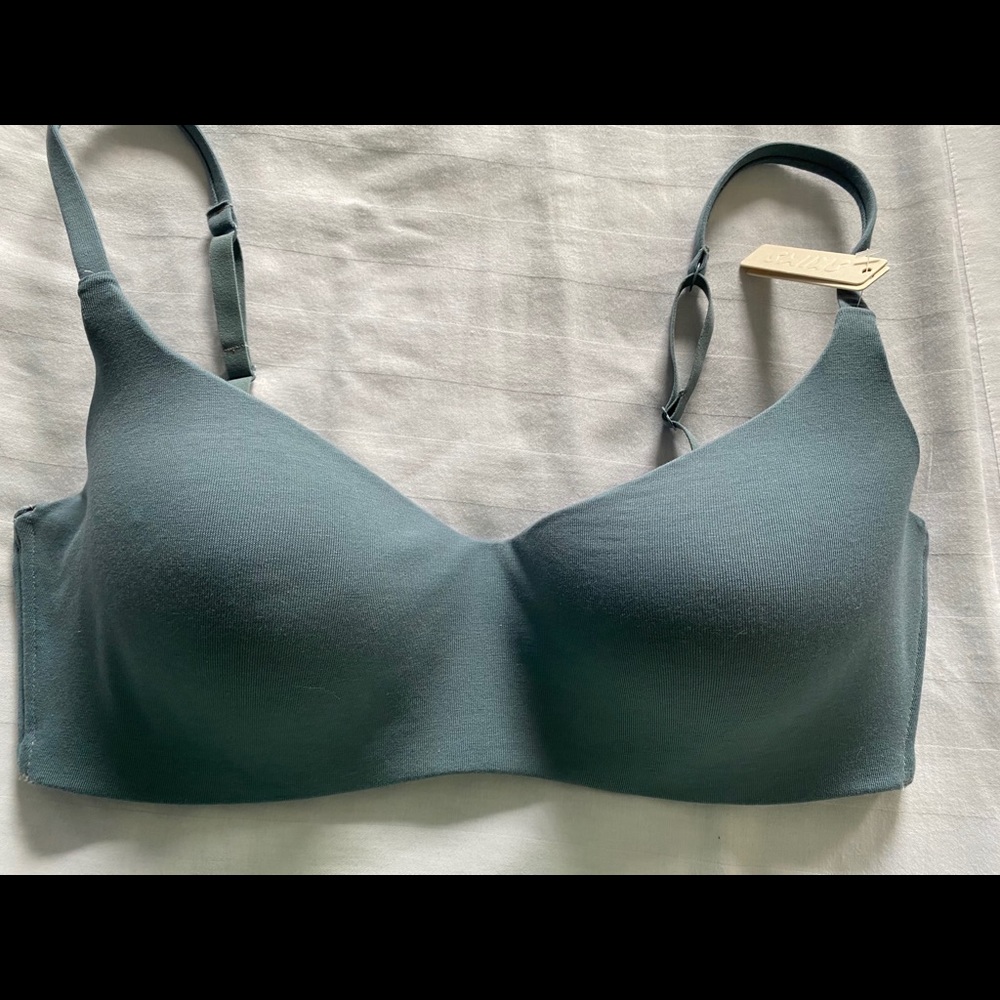 Skims Cotton Molded Bra- 34DD- Kyanite